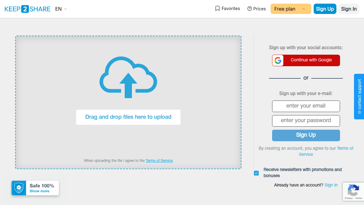 K2S.cc website screenshot