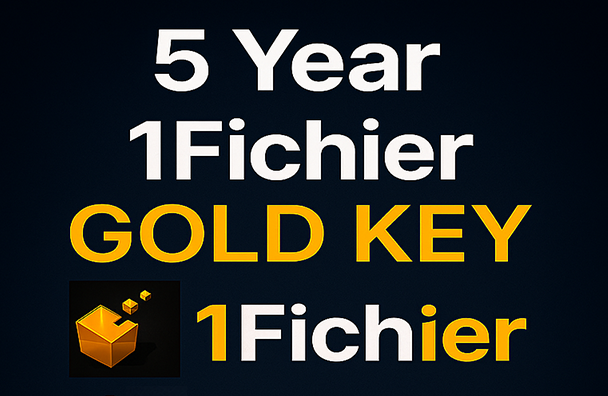 1Fichier 5 Years Prelmium Gold Access
