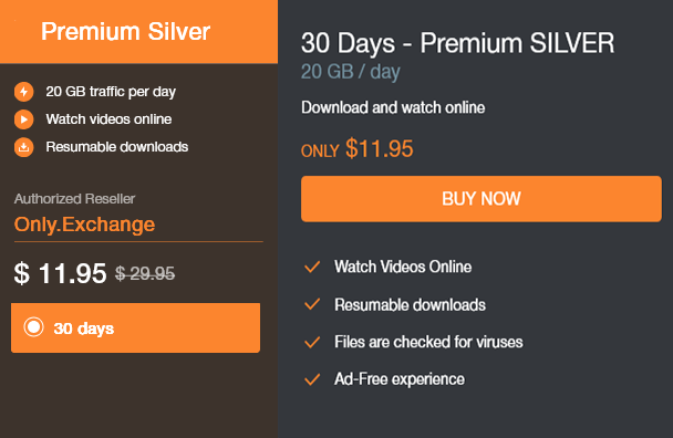30 Days Premium Tezfiles Deal