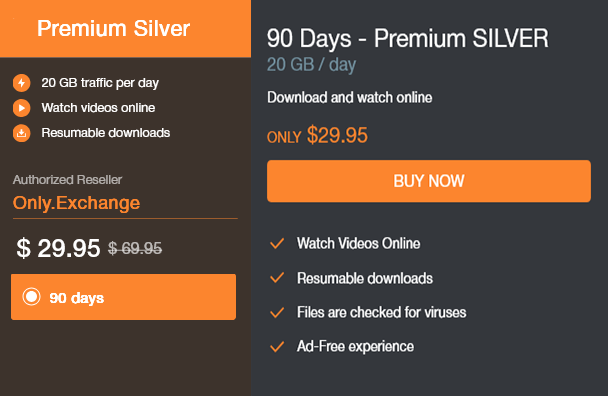 90 Days TezFiles Premium Key